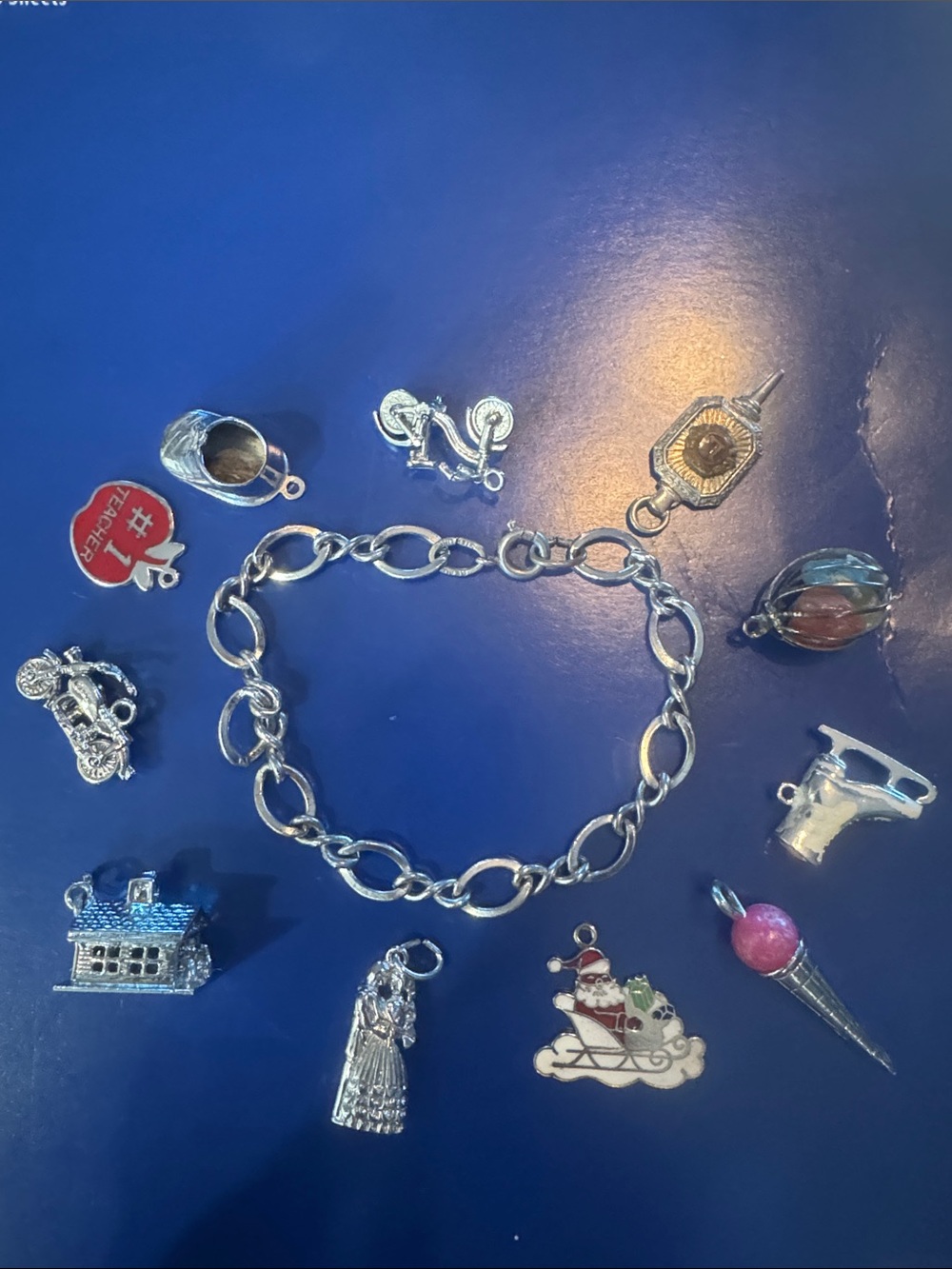 Charm Bracelet with Assorted Charms